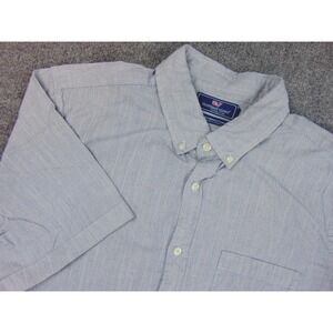 Vineyard Vines Shirt Mens Large Slim Fit Murray Blue Striped Button Down